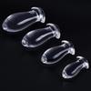 Orirya Anal Plug Anal Development Soft TPE Transparent Egg Shape Anal Goods Anal Stopper for Women Adult Goods for Men Anal Plug SM Goods Anal Plug