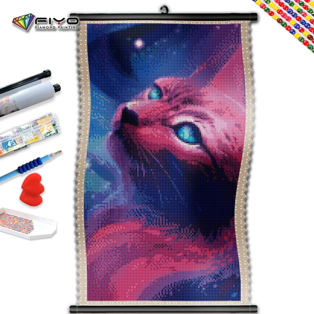 

5D DIY Рамка Алмазная картина Лиса Алмазная вышивка Мультфильм Мозаика Животное Rhinestone Настенные картины Искусство