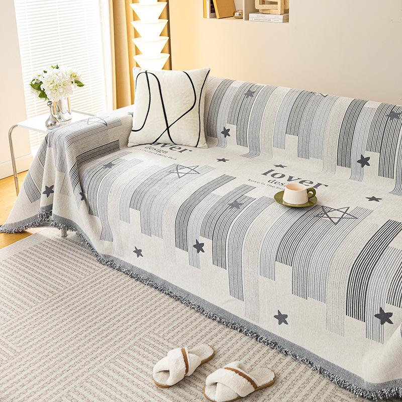 Chenille Four Seasons Universal Non-Slip Sofa Cover Cover All-Inclusive Universal Sofa Cover Full Covered Cloth Anti-Scratching