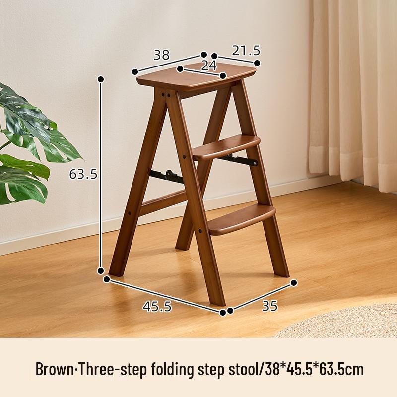 Multifunctional Household Foldable Stool & Ladder for Kitchen and Bar Use