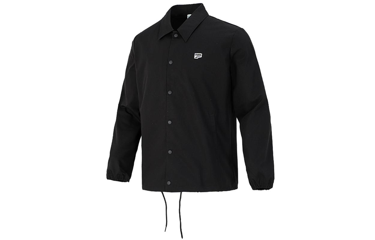 PUMA Jackets Men s Black Lapel Moderate Other 532172-01 S