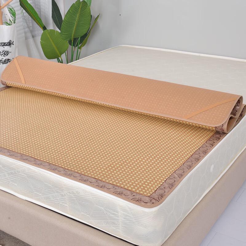 Rattan and Ice Silk Cooling Mat Set