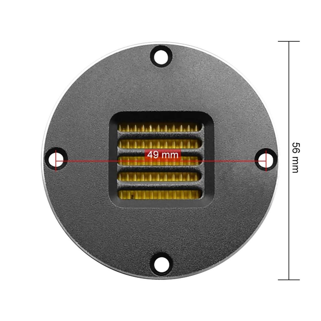 For AIYIMA 2 Inch Ribbon Tweeter Speaker Unit 4 Ohm 30 Watt High Fidelity