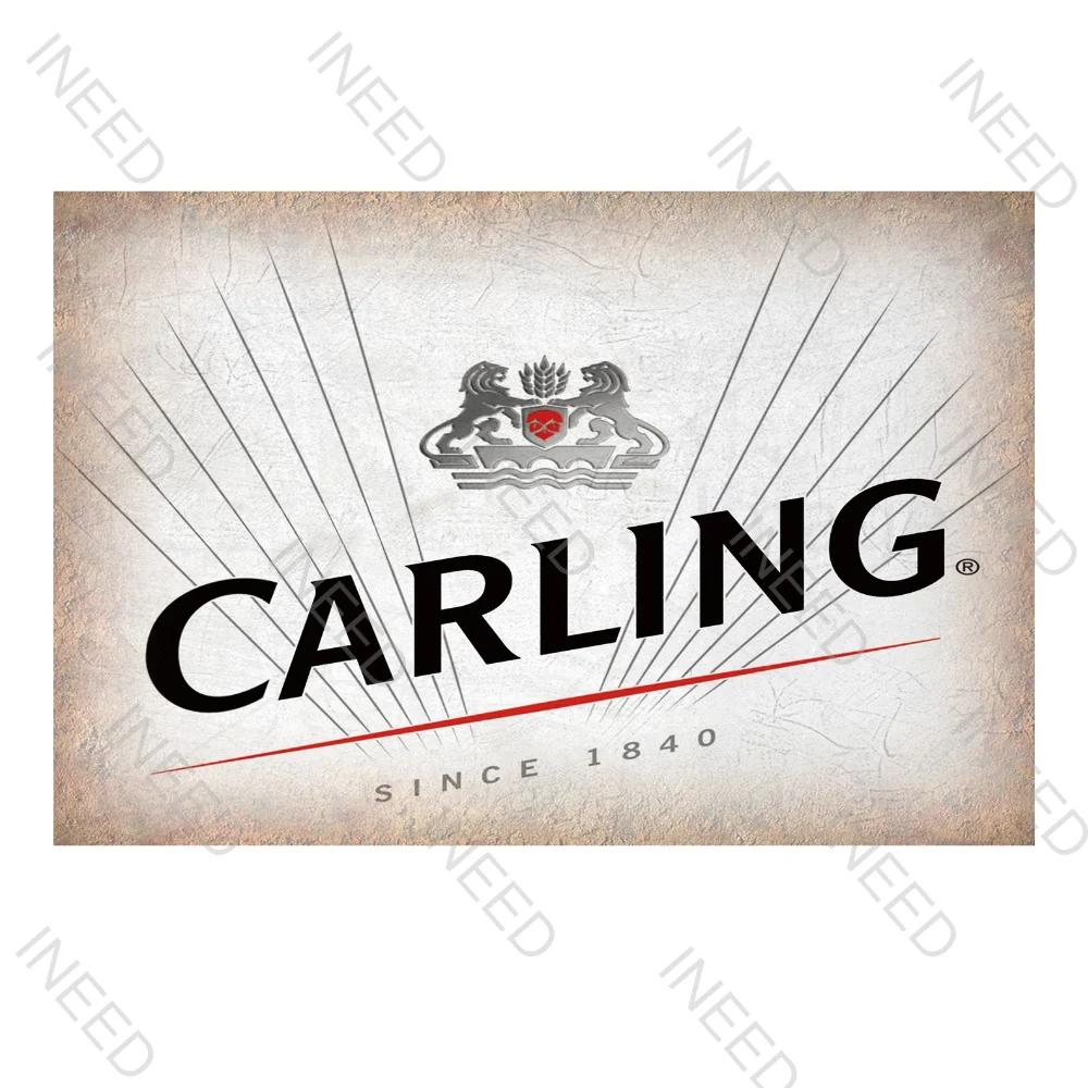 INEED Funny Beer Sign Plaque Vintage Metal Tin Signs for Home Man Cave Bar Decor Beer Lover Restaurant Kitchen Art Wall Decor