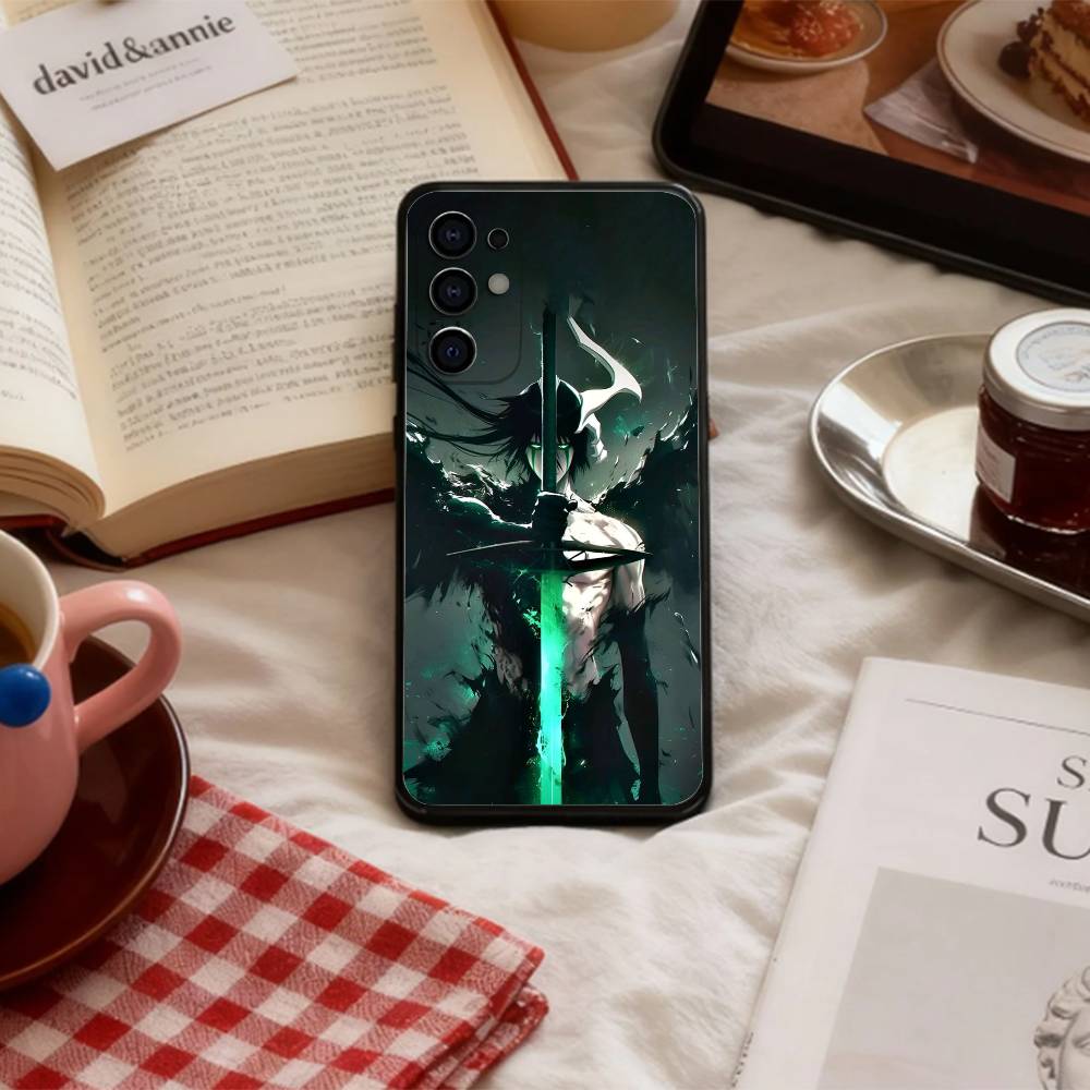 Anime U-Ulquiorra Cifer Phone Case For Samsung S 25,24,23,22,30,21,10,9,Ultra,Plus,Lite,FE,4,5 G Soft Black Case