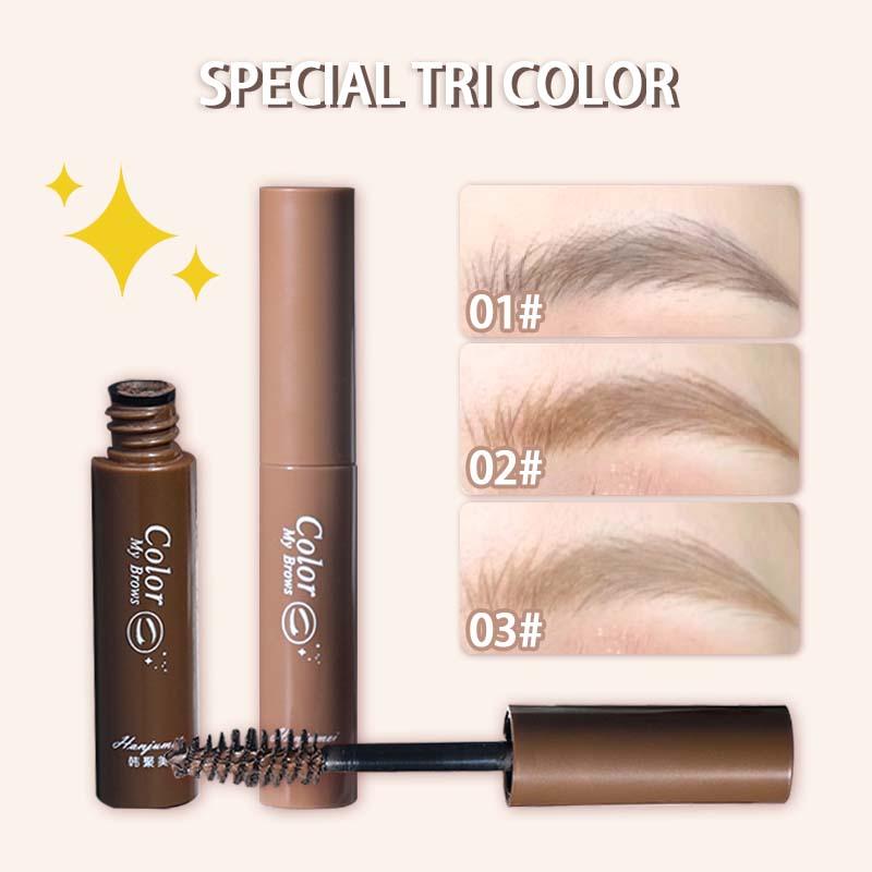 Eyebrow dye for long-lasting styling, waterproof, sweat proof, and non smudging Voluminous Natural Brows makeup set