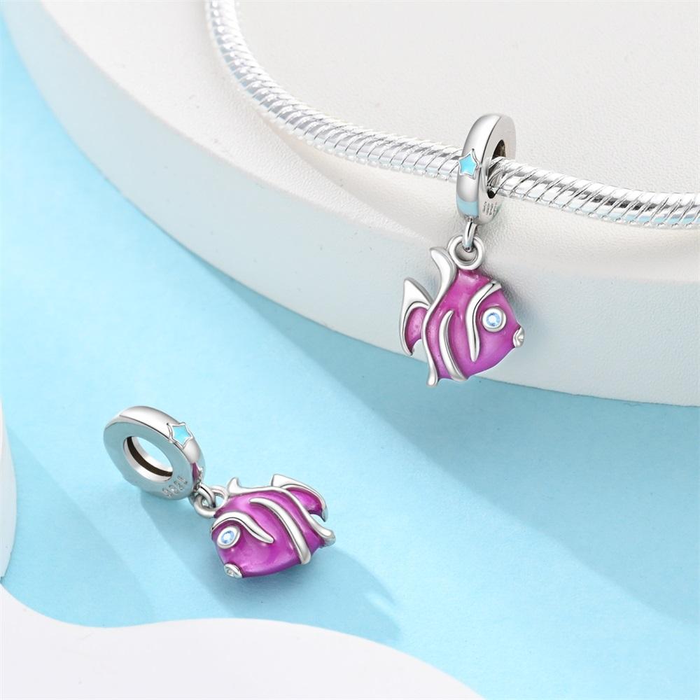 Copper Simple Turtle And Fish Theme Series Beads Suitable For 3Mm Original Bracelet Necklace Female Luxury Diy Jewelry Gift