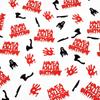 Glitter Have a Killer Birthday Confetti, Halloween Birthday Party Decorations, Murder Mystery Scary Horror Birthday Party Decorations (100pcs)
