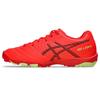 Asics DS LIGHT JR GS TF Soccer Shoes Size 600 Size 2E (1104A053), Unisex, (Flash Red/Black), 24.0 Cm,