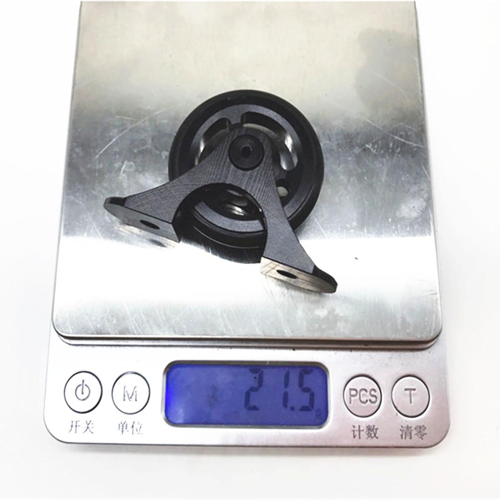 Folding Bike Mudguard Bearing Easy Wheels Ultralight Aluminum Alloy Rubber Mud Removal Wheelset For Brompton Bicycle Accessories