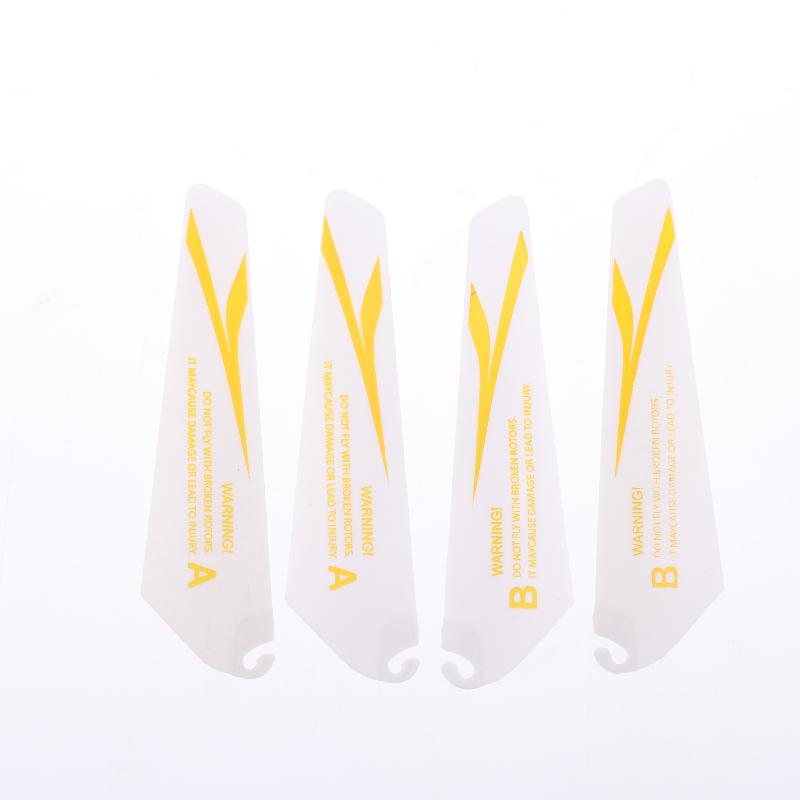 4Pcs Spare Accessories Rc Toy Parts 9Cm Spare Blades Fans For R/C Mini Helicopter Ch002 Ch023 Drone Copter Toys