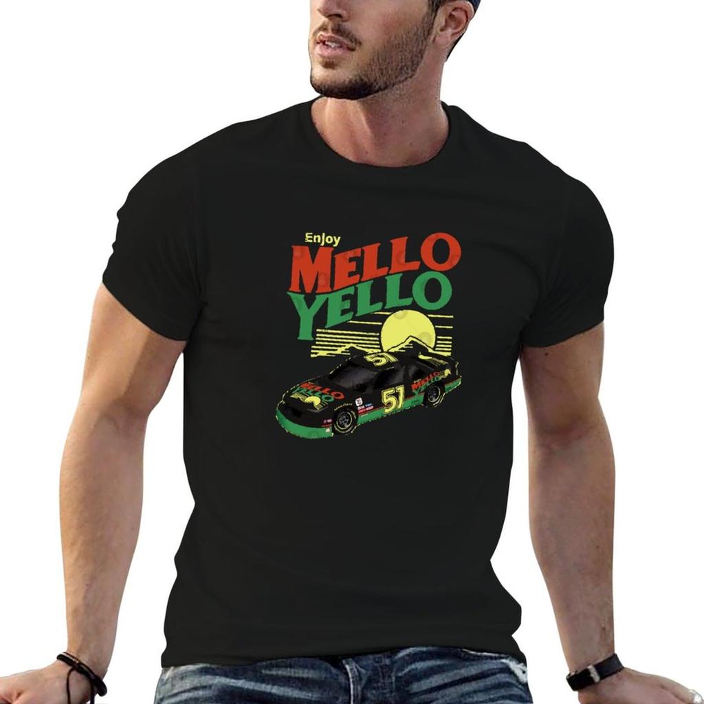 T-shirt Cole Trickle Mello Yello Car t-shirt da uomo per uomo t-shirt grafiche da uomo t-shirt divertenti