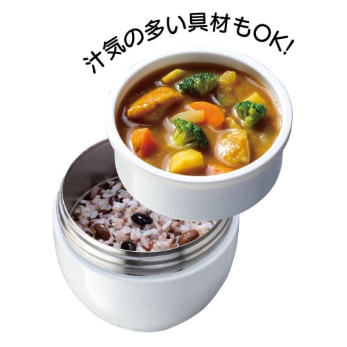Skater Antibacterial Thermal Lunch Box Bowl Shape Lunch Jar 540ml Disney Winnie the Pooh Mute Color LDNC6AG-A