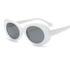 Fashionable Unisex Vintage Style Oversized Sunglasses For Everyday Use