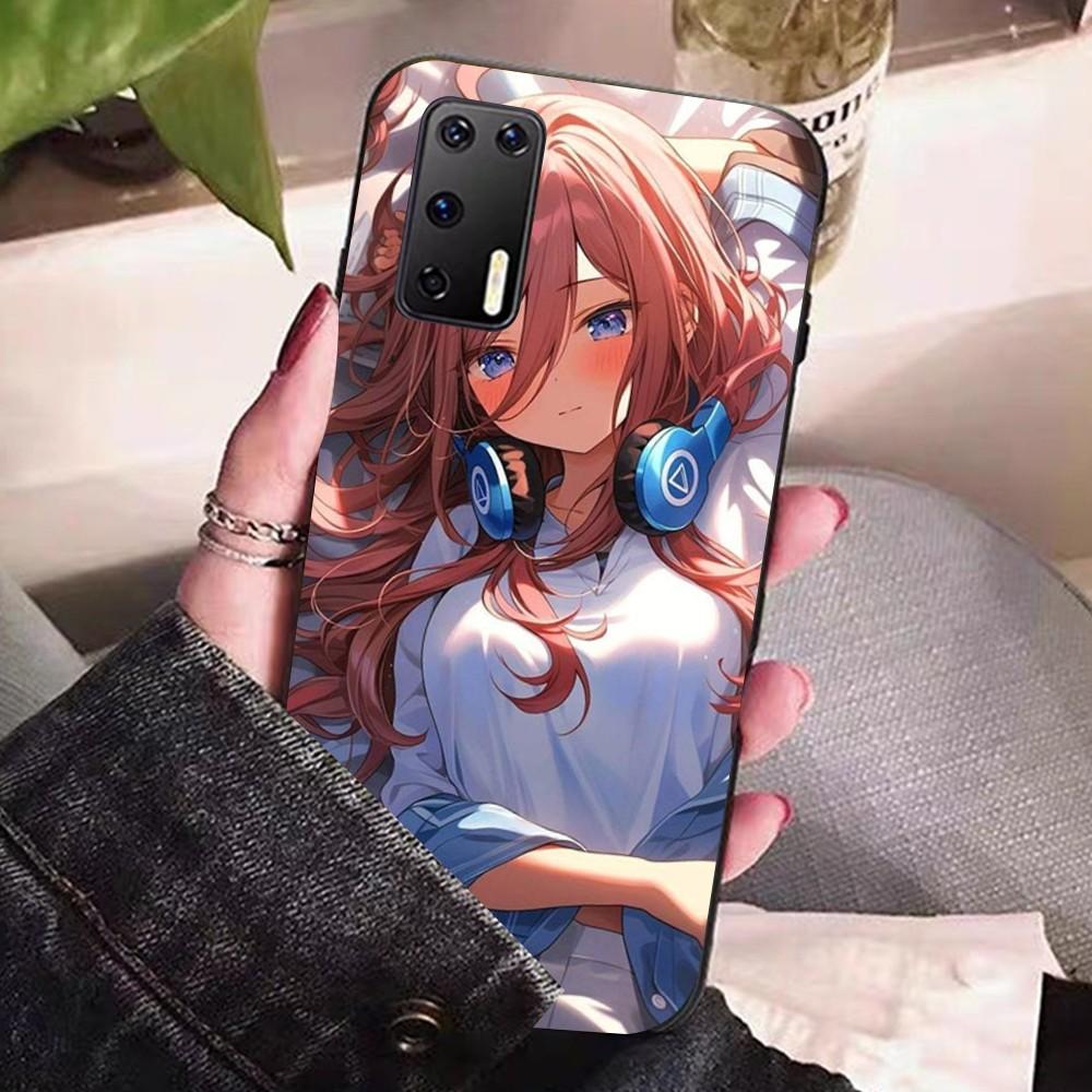 Cartoon Characters Nakano Miku Phone Case For Huawei P 8 9 10 20 30 40 50 Pro Lite Psmart Honor 10 Lite 70 Mate 20lite