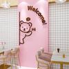 Shopwindow Sticker Door Decals Black White Embossed Wallpaper Welcome Wall Stickers  Glassdoor