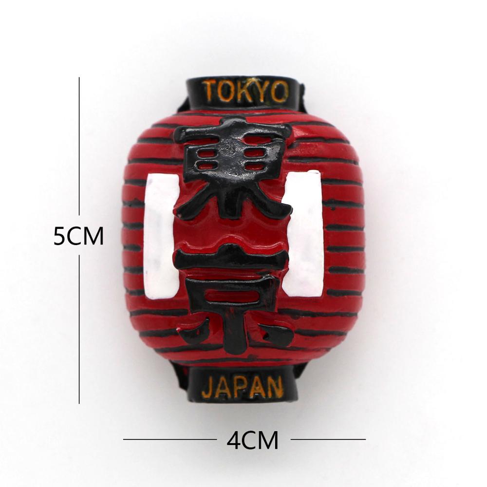 Japonsko Turistika lednice magnetky pasta suvenýry Tokio Šinkansen Chile Brazílie Maroko suvenýry pokojová dekorace Dárky