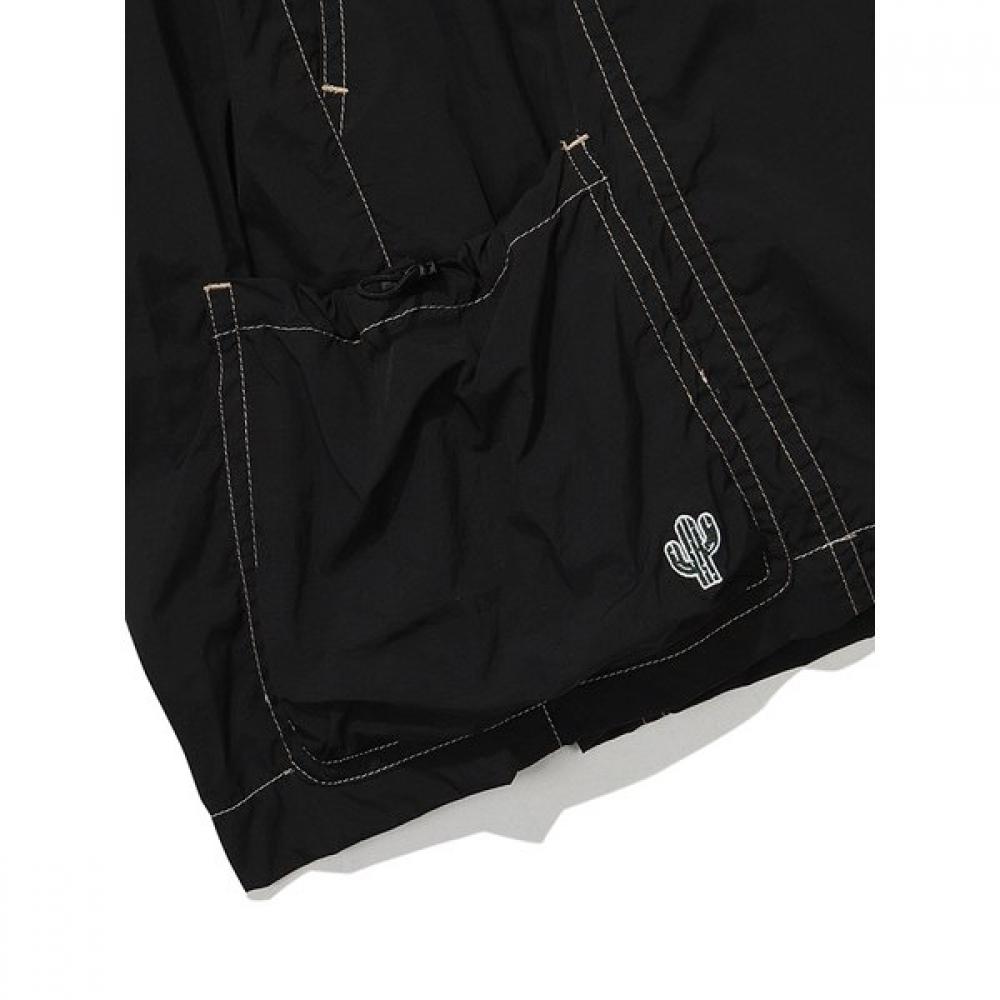 Bbc Earth 3d Pocket Half Pants  Black 