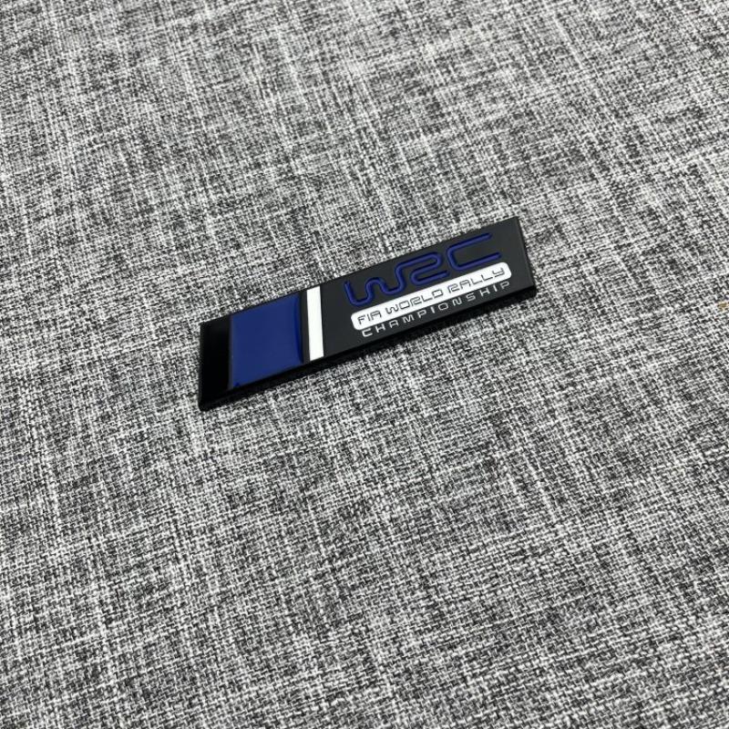 Modifica auto Etichettatura WRC adatta per carrozzeria rally WRC graffi adesivi decorativi Etichettatura metallica WRC