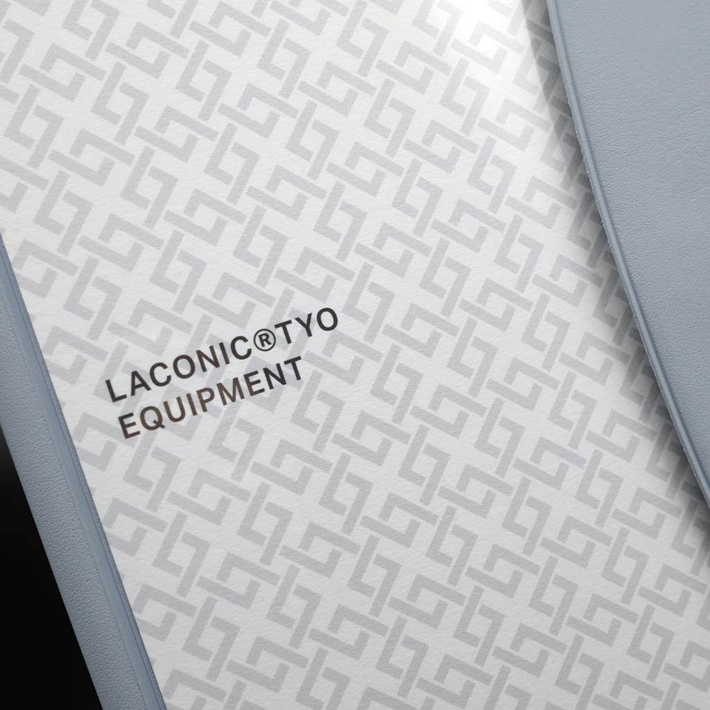 Laconic Planner 2025 March Start A5 Monthly Flap Pocket Gray LMLM08-240GY