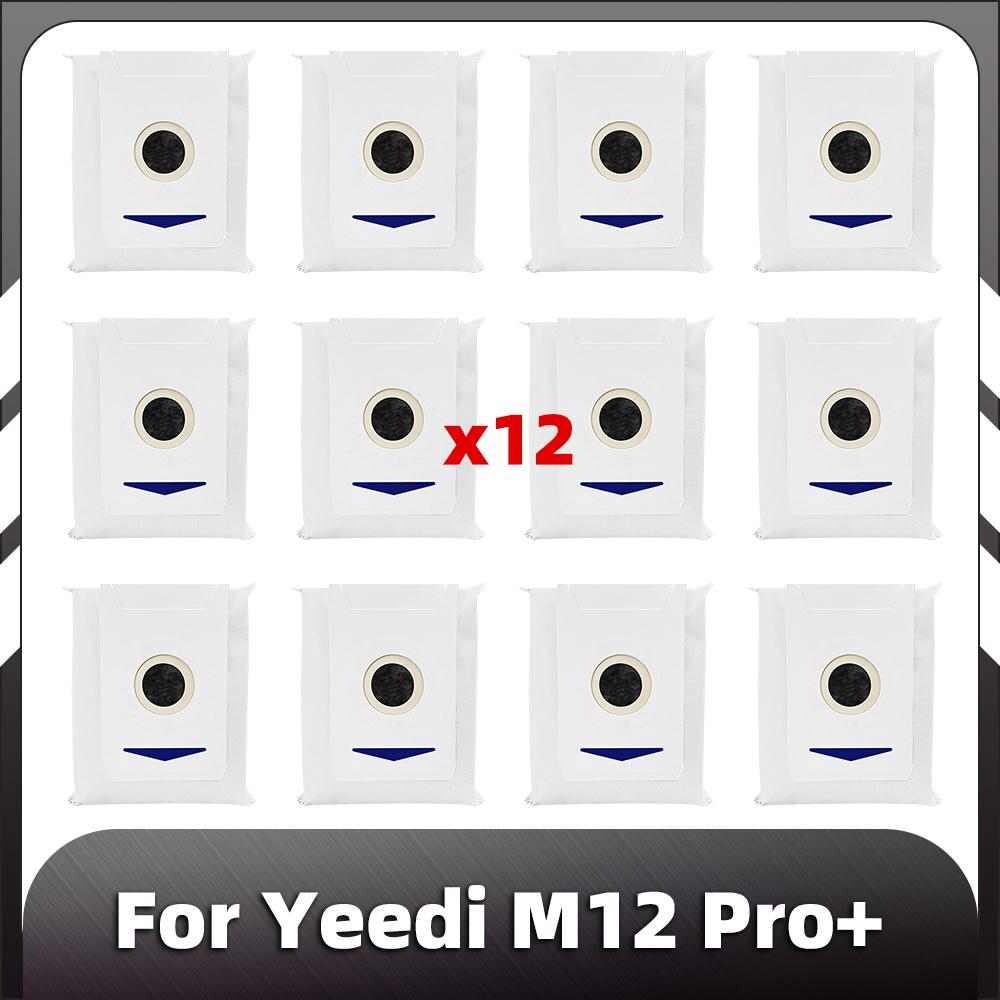 Compatibil pentru Ecovacs T30 Pro / T30 Pro Omni / Yeedi M12 Pro+ Perie Principală Perie Laterală Filtru HEPA Lavete Mop Saci de Praf Piese de Schimb