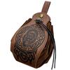 PU Leather Bag for DND Dice Game Tray 5 Celtic Designs Cute Drawstring Pouch  Role Playing RPG Gift Coin Purse