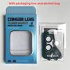 1pcs Corning Glass Camera Lens Glass Cover Aluminum Alloy Lens Ring Slim-edged AR Camera Lens Protector for iP17 Pro Max 17Pro