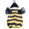 Honeybee Costume Bees Antenna Headband Cap Bumble Bees Wing Tunics 3pcs Bees Costume Kit for Halloween Cosplay Party
