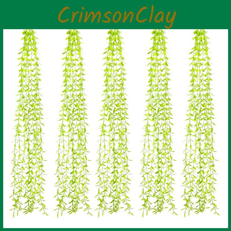 Babylonica Salix Green Plant For Home Event Decoration And Props Photography