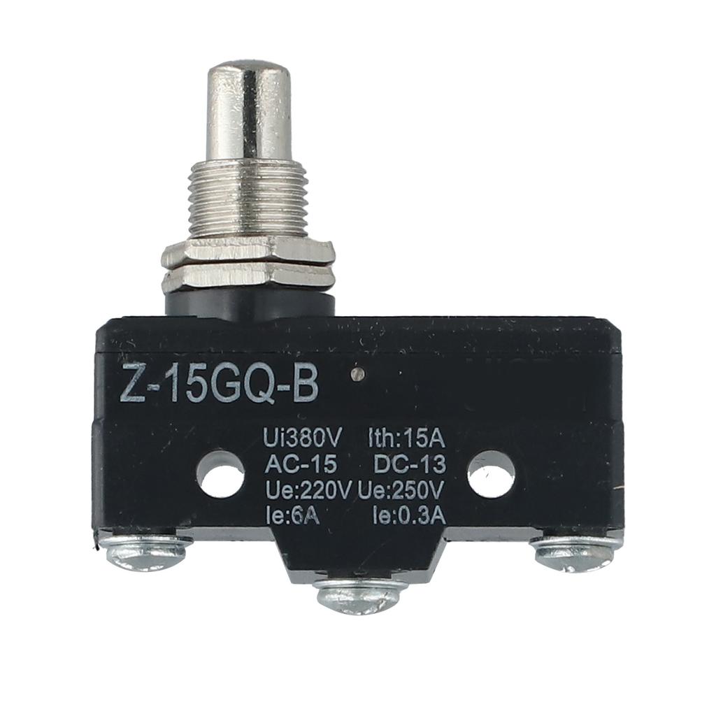 Z15GQB SPDT Momentary Push Button Plunger Limit Switch 15A Rated Current with Copper Contact and Stable Performance