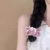 Elegant Pearls Large Intestine Scrunchie Hair Band For Women Girls Sweet Hair Ornament Ponytail Holder Hair Tie Hair Accessories