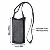 With Strap Single Shoulder Water Cup Bag Unisex Sport Water Bottle Cover Water Cup Hanging Bag