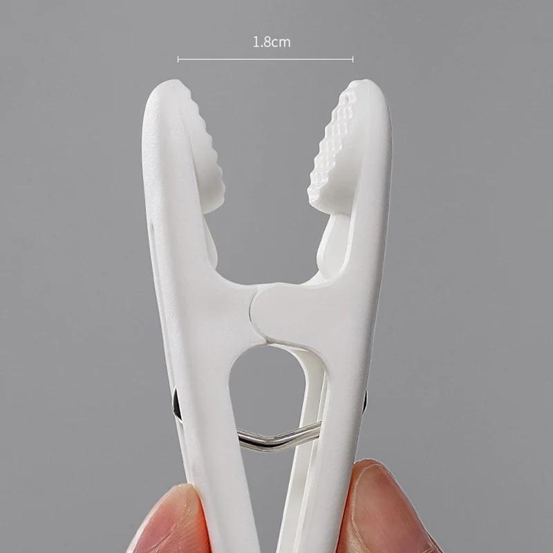 12pcs/set Clothes Pegs Fixed Windproof Clip Laundry Clips Hanging Rope Multifunctional Windproof Towels Socks Clothespin Hangers