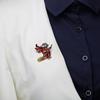 Fashion Funny Halloween Mop Witch Brooches High-end Breastpin for Women