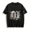 Vintage Snake Print STAY WILD Slogan Casual Versatile Top Pure Cotton T-shirt