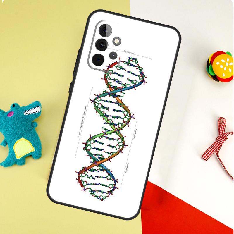 Science DNA Chemistry For Samsung Galaxy A22 A32 A52 A54 A34 A14 A55 A35 A15 A53 A33 A13 A05 A06 A16 Phone Case