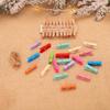 20Pcs/lot DIY Clothespins Paper Pegs Stationery Wooden Photo Clips Craft 3.4cm