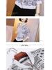 Chiffon Printed Cardigan: Women's Versatile Spring 2025 Loose Long Sleeve Plus Size Jacket
