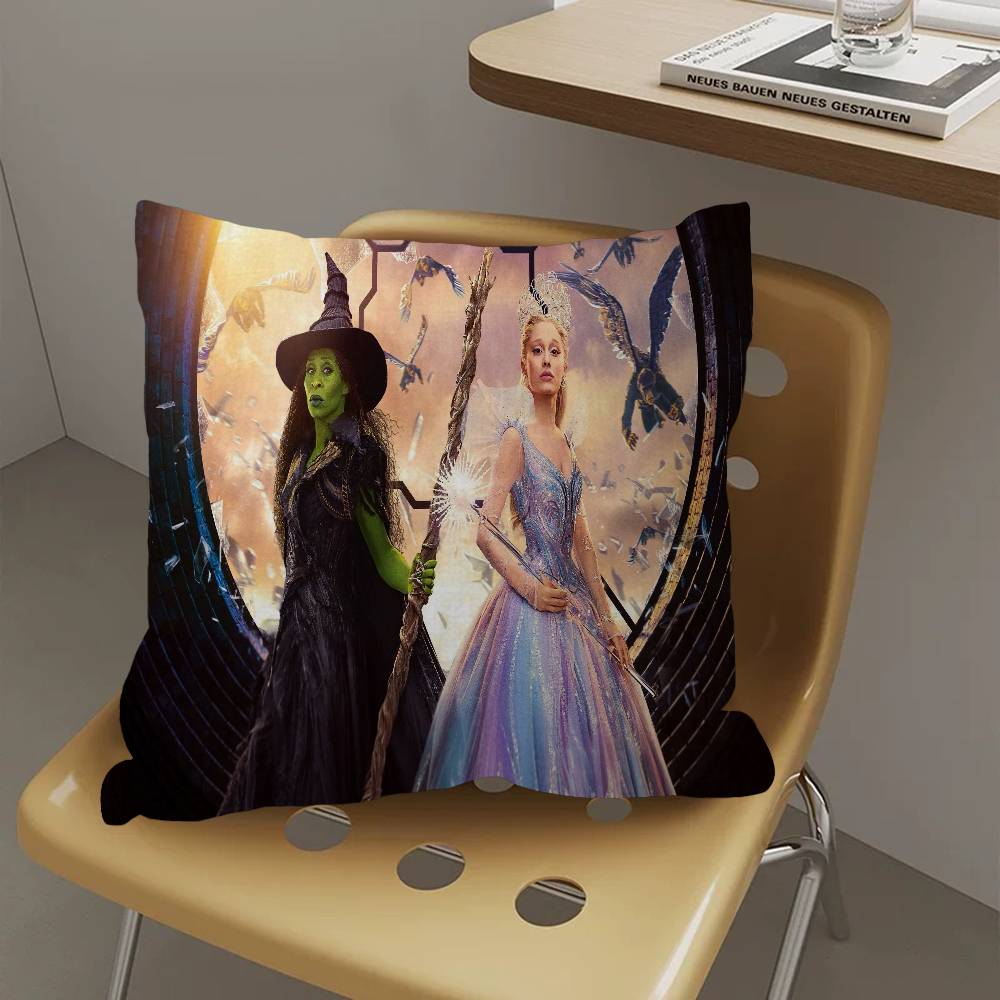 Classic Musical W-Wicked Pillow Cover Design Cushion Cover Decor Holiday Decorati