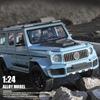 1:24 Mercedes Benz G800 Alloy Metal Diecast Model Car Sound And Lig High Simulation Home Trendy Ornaments Collection Hobby Gift