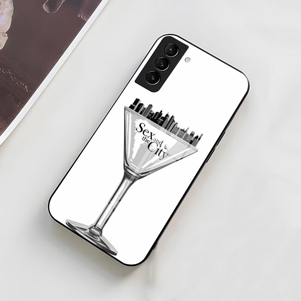 S-Sex And The City TV Phone Case For Samsung A56 A36 A26 A16 A15 A25 A35 A55 A14 A34 A24 A54 Glass Case