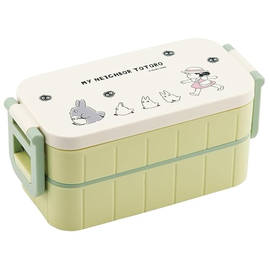 Skater Antibacterial Triangle Bento Box Onigiri Case Lunch Box Microwave Safe Kids Totoro Ouchi POT5 B0F321H98B