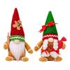 Handmade Christmas Gingerbreads Gnomes Christmas Gingerbreads Man Gnomes Plush Collection Holiday Ornament Decors