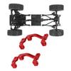 2Pcs Aluminum Alloy Pull Rod Base Metal Pull Rod Base Seat for WPL C24 C14 C14K C24K 1Celsius16 RC Car
