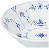[Offiziell importiert] Royal Copenhagen Blaue Blume gerippt tiefer Teller, 17 cm, 1016768