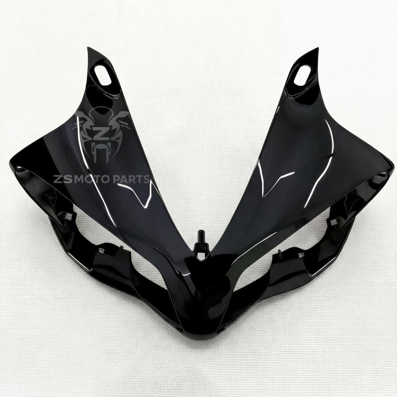 Fit For YAMAHA YZF-R1 R1000 2007 2008 Upper Front Nose Fairing Headlight Cover Cowl Motorcycle Accessories