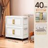 Double-door Living Room Storage Cabinet Folding Floor-standing Storage Box No Installation Required Simple Storage Cabinet