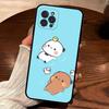 Cute Cartoon Bubu Dudu For iPhone 17 Air 16 Pro Max 15 14 13 12 11 Plus phone Case