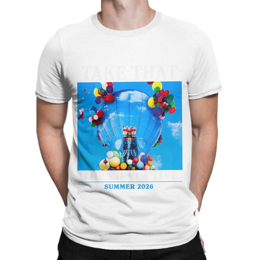 Unisex Unisex New Arrival Take That The Circus Live Tour 2026 T Shirt Tee Pure Cotton Tshirts Clothing