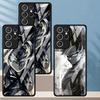 Case for Samsung Galaxy S25 S22 S24 Ultra S21 S9 S10 S8 S23 Plus Note 10 20 8 9 S20 FE Phone Cover D-ragonS B-allS Goku